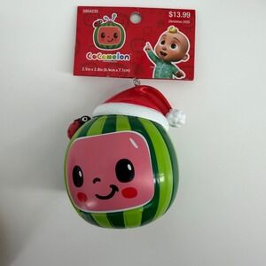 Cocomelon Christmas Watermelon Ornament Kurt S Adler Holiday Decoration